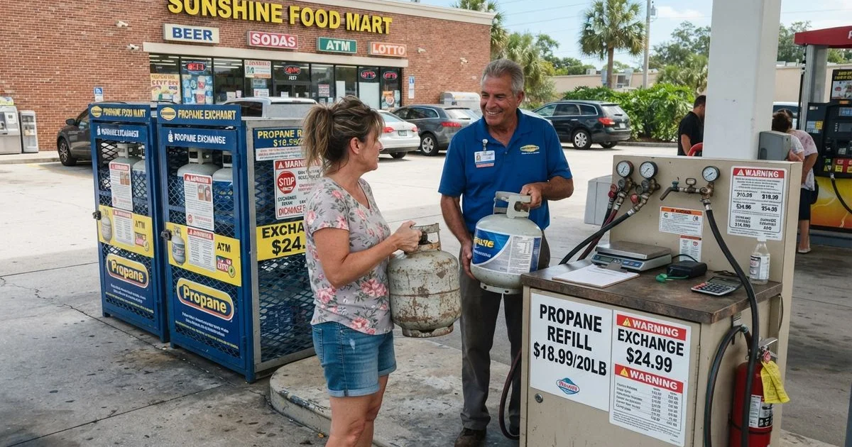 Cylinder refill vs. exchange: which saves you more in Florida