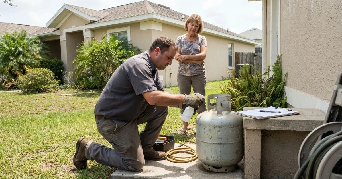 Propane leak signs and what to do if you smell gas