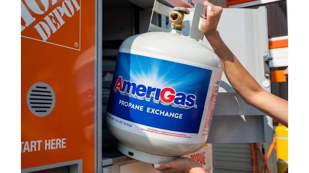 Propane Exchange at The Home Depot
